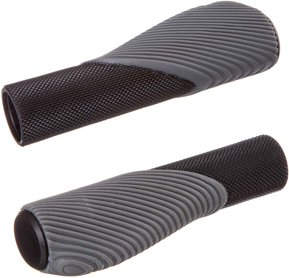 Грипсы STG HL-G303-1,130мм(черные-серые) 